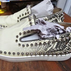 Louboutin pik pik slip on sneakers loafers 39